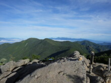 北奥千丈岳より金峰山